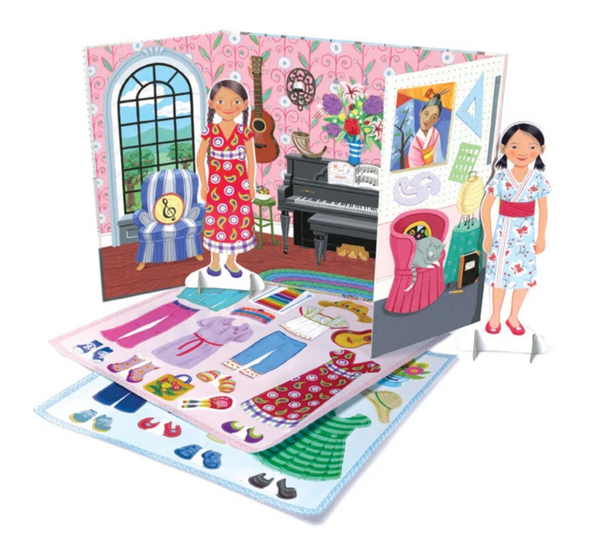 Thoughtful Girls Paper Doll Set