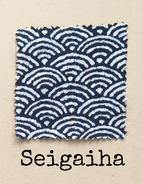 The Sylvia Dress in Seigaiha