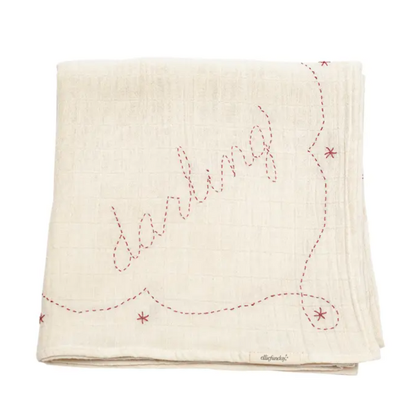Darling Pink Endearment Swaddle Blanket