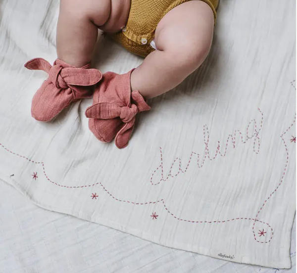 Darling Pink Endearment Swaddle Blanket