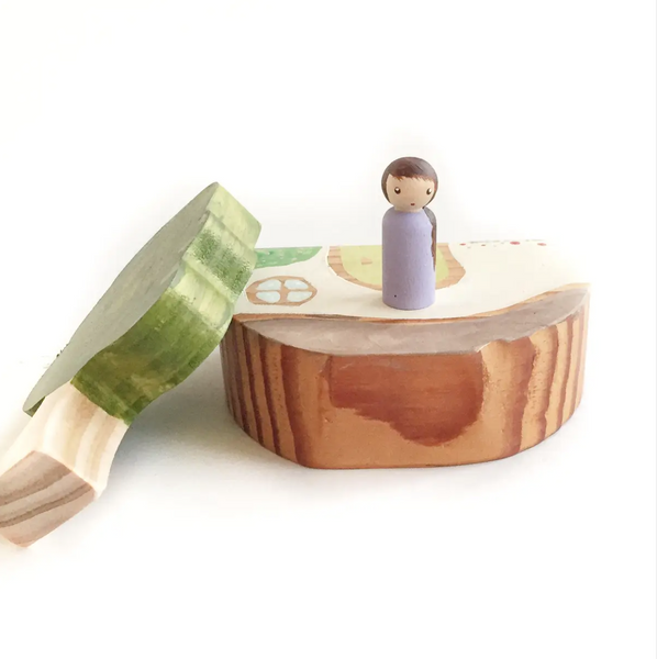 Wooden Forest Playset