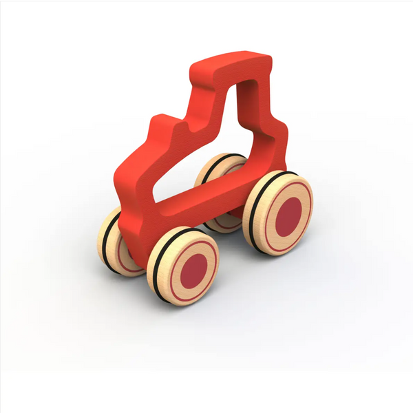 Wooden Push Around Tractor