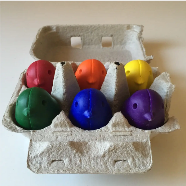 Soy and Beeswax Chick Crayons in Carton