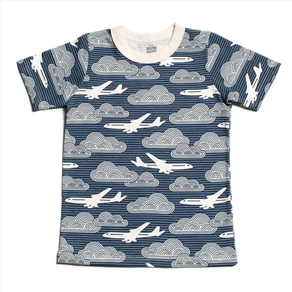 Winter Water Factory In The Clouds Tee