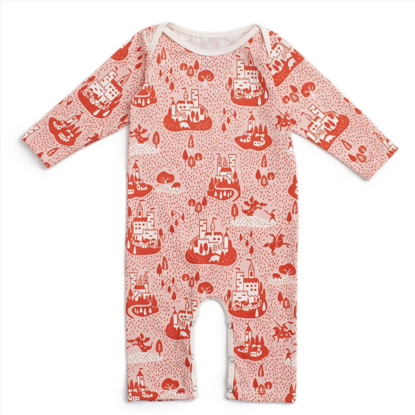 Winter Water Factory Castles and Orange Romper