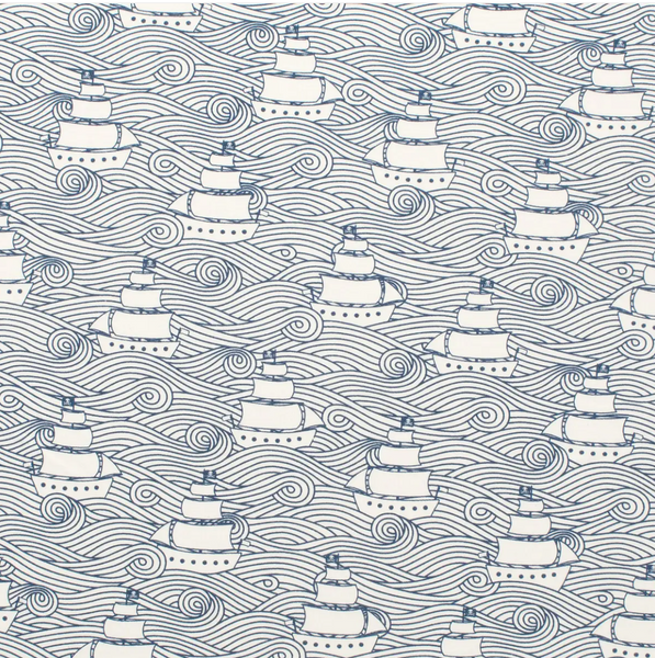 Winter Water Factory High Seas Kerchief Bib