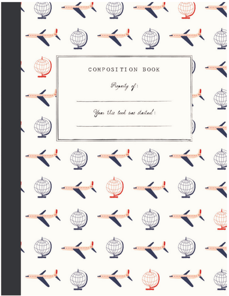 Mr. Boddington's Airplane Composition Book