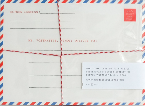 Mr. Boddington's Telegram Postcard Set