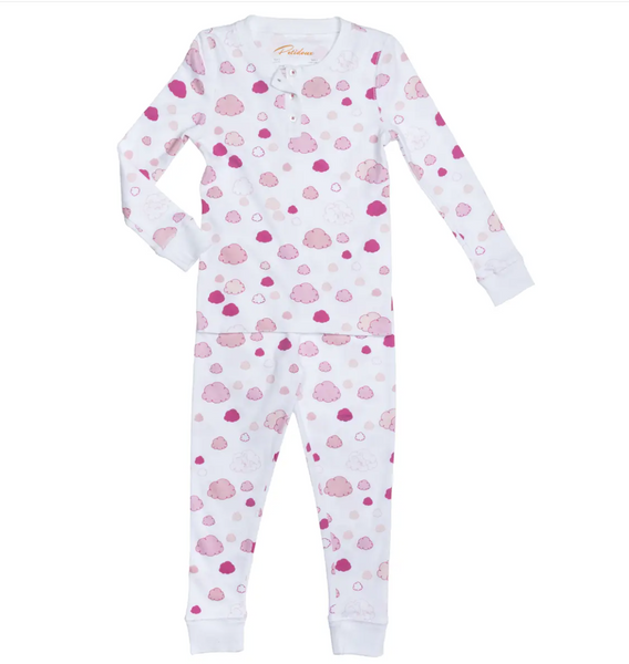 Petidoux Clouds Long Sleeve Pajamas