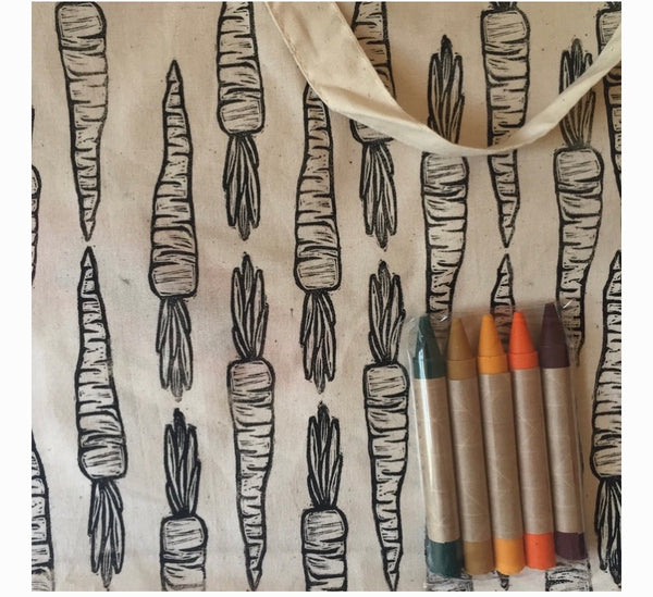 CYO Market Tote Kit in Carrot