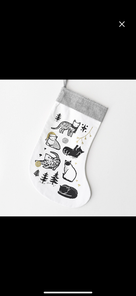 Festive Cats Stocking
