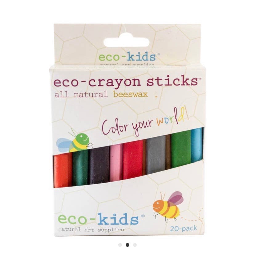 Eco-Kids Large Beeswax Crayons