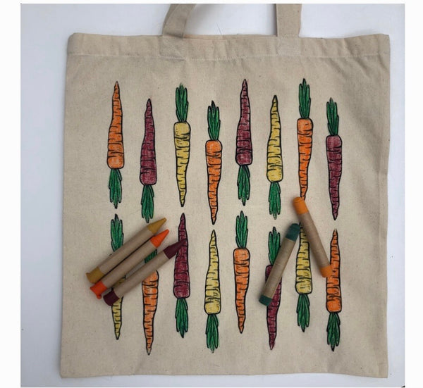 CYO Market Tote Kit in Carrot