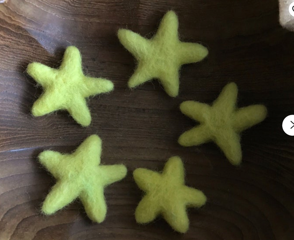House of Moss Felted Wool Stars