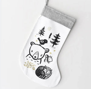 Bear and Friends Stocking